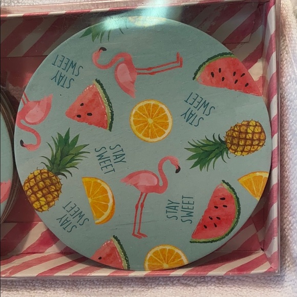 NWT in original packaging coaster set - Picture 4 of 5